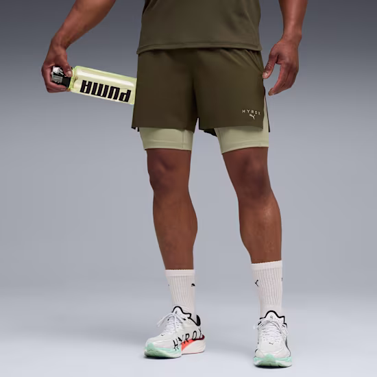 PUMA x HYROX 2-in-1-trainingsshort voor heren